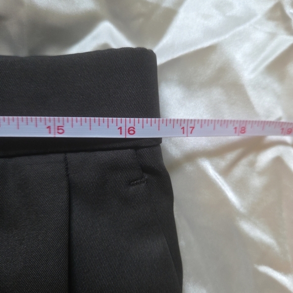Perry Ellis Portfolio Dark Gray Dress Pants | 32x34 - Picture 4 of 5